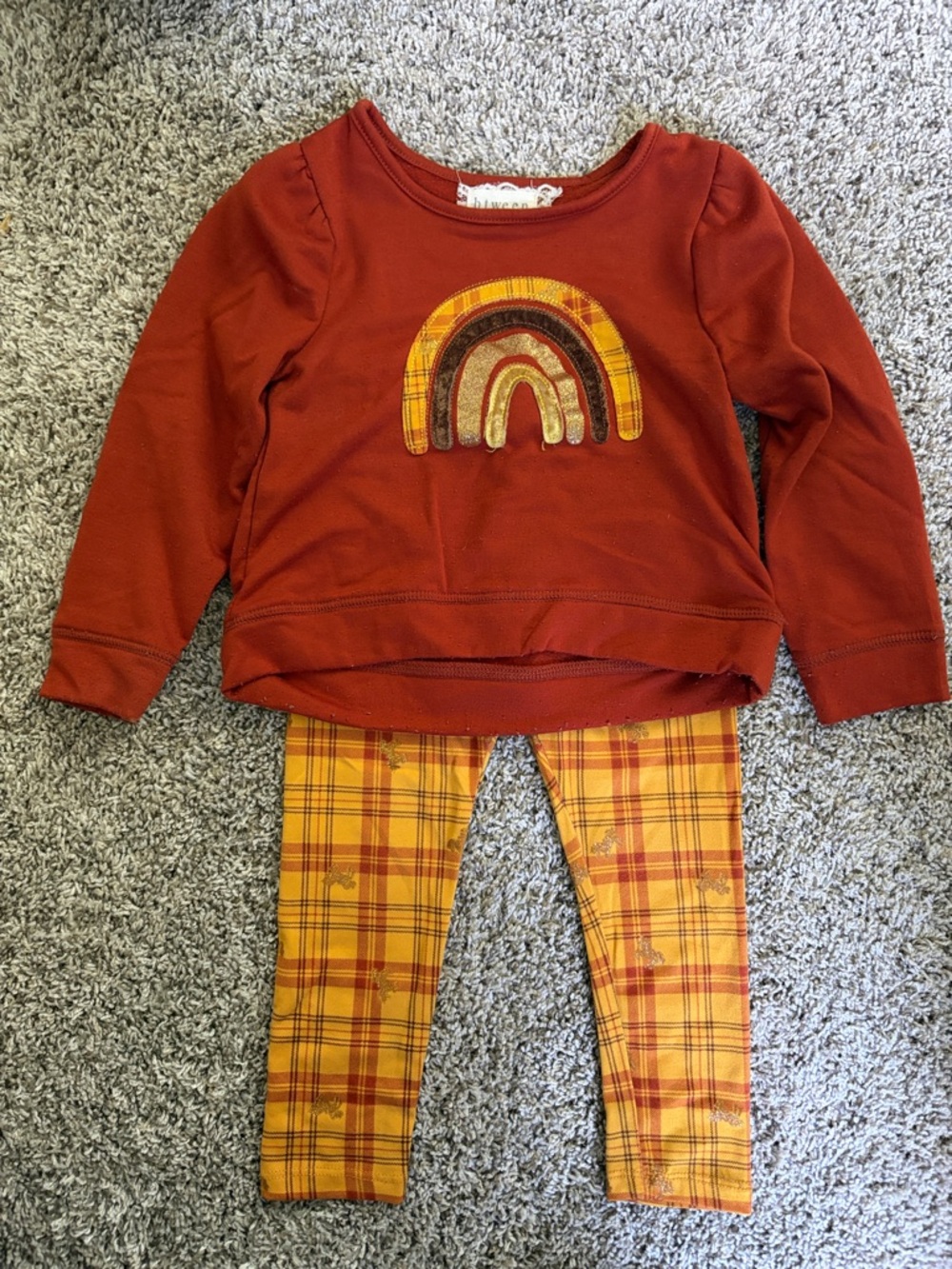 4T Pumpkin Outfit